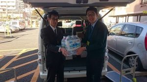 九州労働金庫 大分県本部から食品の寄贈