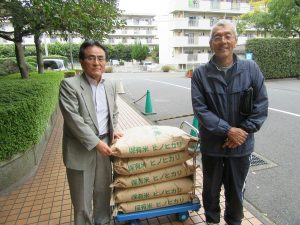 農事組合法人アグリ宗方からお米の寄贈