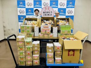 株式会社マルハン高城店様より寄贈